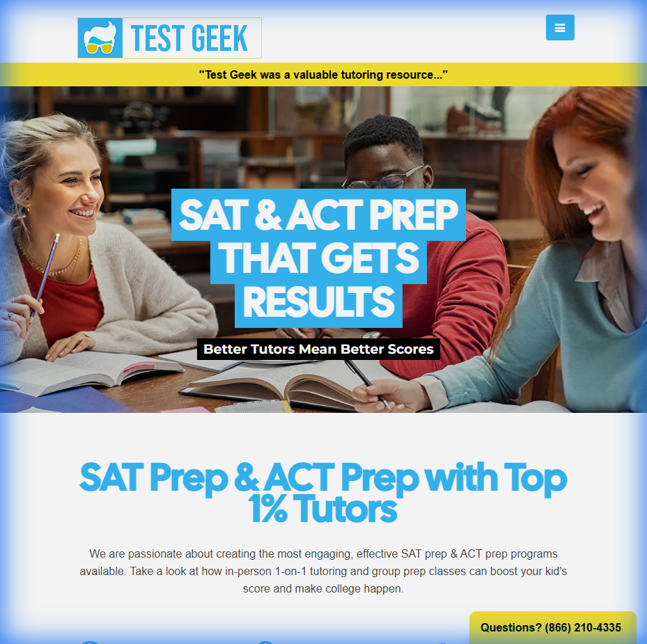 TestGeek SAT ACT Prep